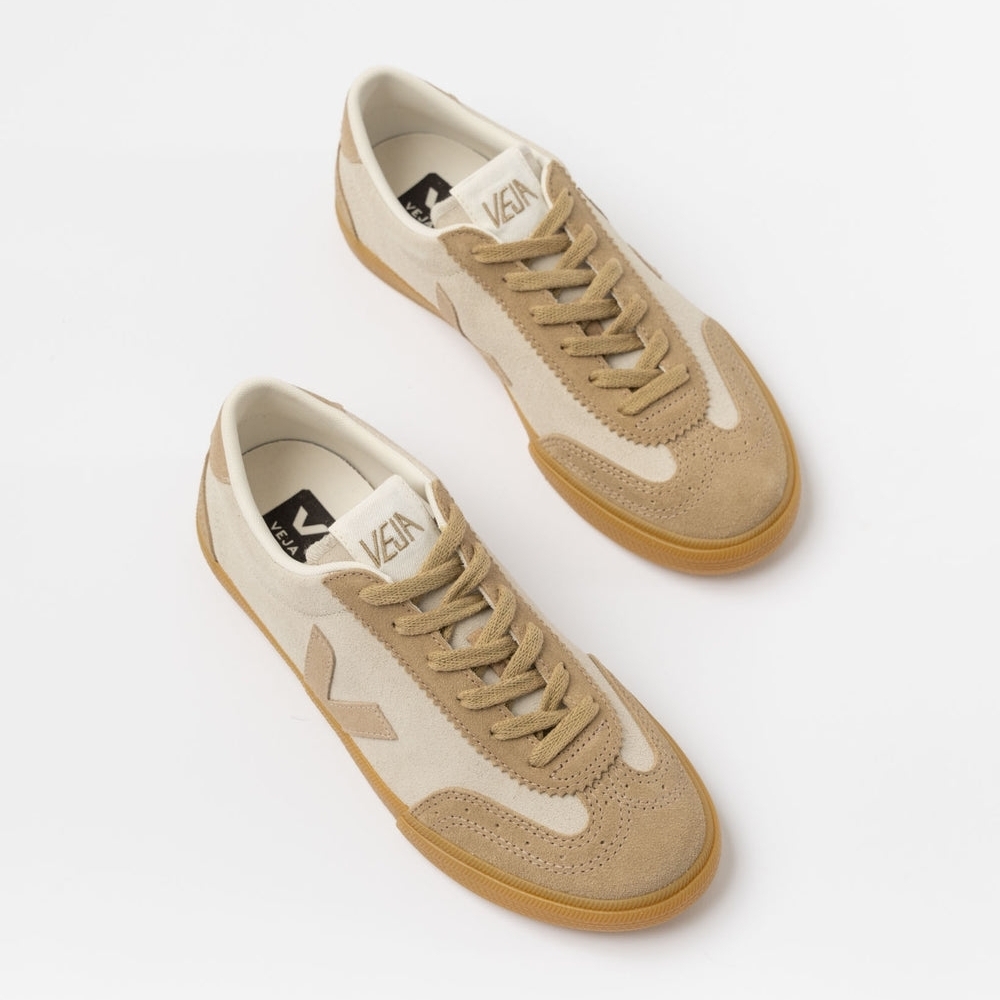 Veja Volley Beige and Cream Sneakers
